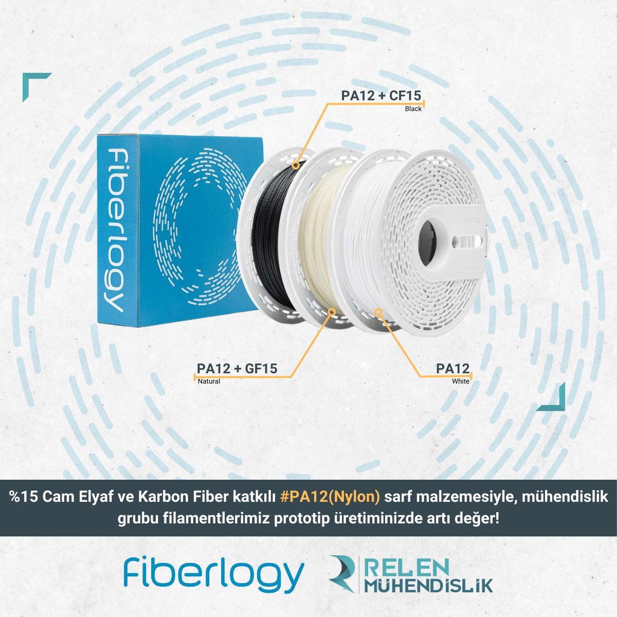 Eklemeli imalat teknolojilerinde kullanılan  | Profesyonel Filamentler!