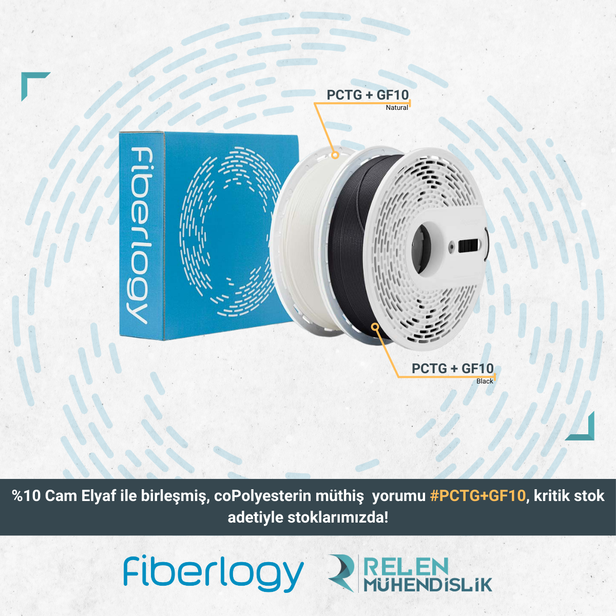 Eklemeli imalat teknolojilerinde kullanılan  | Profesyonel Filamentler! PCTG